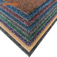 Matériaux de revêtement de sol en caoutchouc EPDM OEM pour salles de sport avec personnalisation de la couleur et de l'emballage pour les distributeurs et les marques, fourniture en marque blanche