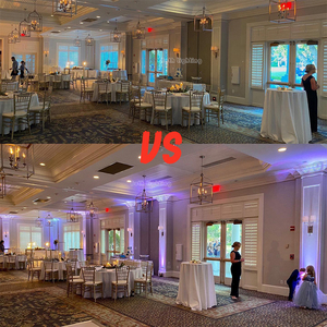 3x18w không dây Wedge uplight DMX điều khiển mệnh ánh sáng LED uplights trường hợp chuyến bay pin Đảng DJ uplights - Product Image 5