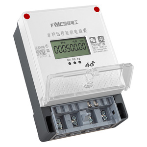 มิเตอร์ไฟฟ้าอัจฉริยะเฟสเดียว FVC รุ่น DDSY6277 220V 5(60)A 4G แบบเติมเงินพร้อมคิวอาร์โค้ด หน้าจอ LCD - Product Image 1