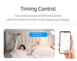 Đối với tuya chúng tôi tiêu chuẩn cuộc sống thông minh app-kiểm soát 1/2/3/4 CH lõm nút mạng tường ánh sáng rãnh cảm ứng Tempered Glass Bảng điều chỉnh - Product Image 5