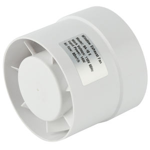 SAA 4,5,6นิ้วเสียงต่ำเรือนกระจกเติบโตเต็นท์ติดผนังดูดระบายไอเสียบ้านพัดลมท่อแบบอินไลน์ - Product Image 2