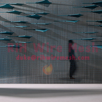 Rideau en maille métallique à maillons en aluminium de haute qualité pour la décoration intérieure des hôtels, des halls, des plafonds et des murs