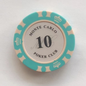 Jetons de poker en argile, jetons de mahjong, jetons de jeu Texas Hold'em et pièces de récompense, directement de l'usine, durables, écologiques, non toxiques - Product Image 4
