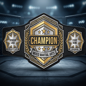 เข็มขัดแชมป์ MMA โลกศิลปะการต่อสู้แบบผสมผสาน  แบบกำหนดเองได้  พร้อมชื่อและตำแหน่งแชมป์  เข็มขัดแชมป์เฮฟวี่เวท  ขนาดสำหรับผู้ใหญ่ - Product Image 3