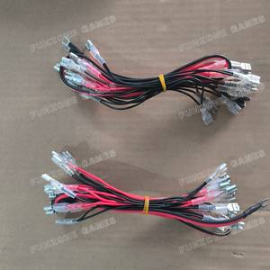 5V 12V照明付き電球LEDケーブルプッシュボタンワイヤー2.8mmクイックスペード端子コネクタアーケード電源へ - Product Image 4