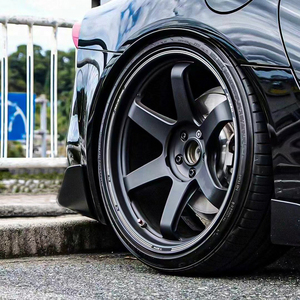 ล้อแม็กซ์อัลลอยด์ขนาด 17 18 19 20 นิ้ว สำหรับรถแข่ง 120 114.3 139.7 JDM รุ่น <span class=keywords><strong>TE37</strong></span> สำหรับรถ BMW M3 M4 F80 F82 E46 E90 E91 F30 และ Subaru WRX STI - Product Image 2