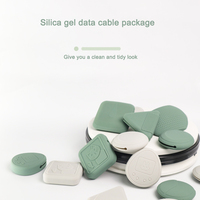 Nuevos Productos al por Mayor, Estuche Protector de Silicona Inalámbrico de Alta Calidad para Auriculares, Organizador de Cables