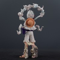 One Pieces GK Wano Country Monkey Ruffy Gear 5. Form Sonnengott Pose Blitze ffekt Sammler modell Statue Figur Anime Geschenk