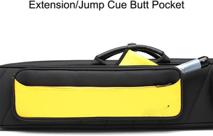 Free sample Pool Cue Case, Pool Stick Case 4x5 with Multiple Pockets Holds 4 <b>Butts</b> 5 Shafts, Soft <b>Padded</b> Sturdy Pool Cue Bag - Product Image 2