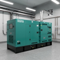 Générateur diesel de secours Cummin Engine 250 kW 275 kVA 300 kVA 60 Hz 50 Hz 3 phases pour école, hôpital, hôtel, usine, bureau