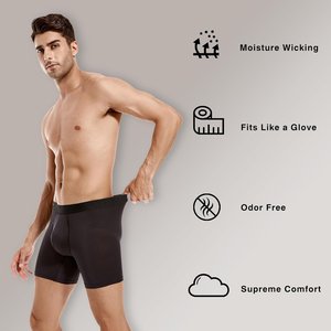 Calzoncillos de Algodón Transpirable Personalizados para Hombre, Calzoncillos con Logotipo Personalizado para Hombre - Product Image 4