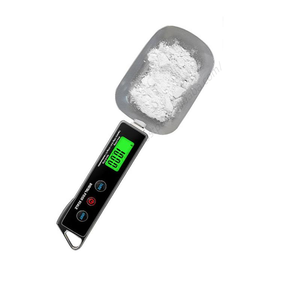 เครื่องชั่งครัวดิจิตอล LCD ขายส่งราคาถูก 100 กรัม ความละเอียด 0.01 กรัม สำหรับชั่งกาแฟ นม และอื่นๆ พร้อมช้อน - Product Image 1