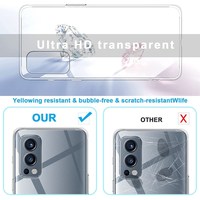 Vente en gros coque de téléphone TPU Super mince et souple pour OnePlus Nord 2 5G coque de téléphone transparente