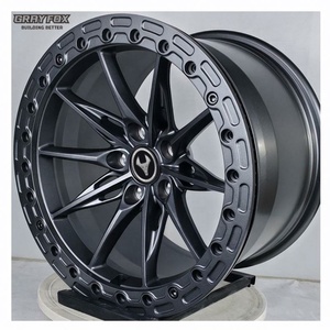 Jantes Beadlock <span class=keywords><strong>4X4</strong></span> personnalisées 5X120 5X114.3 Noir mat 5X112 pour <span class=keywords><strong>GR</strong></span> Supra Toyota 86 Allion <span class=keywords><strong>Corolla</strong></span> GT86 Premio Sienta Wis - Product Image 1