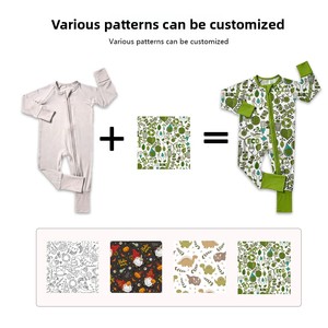 Set Leggero di Tutine con Piedini per Neonati, Body Personalizzato in Bambù per il Comfort Quotidiano del Bambino - Product Image 4
