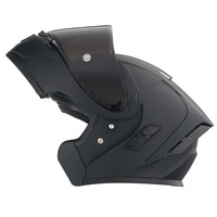 Casque de moto exclusif pour le commerce extérieur, modèle Flip-Up double usage, double visière, certifié DOT CE, tailles XSS-XLXXL