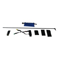 Attelle d'immobilisation manuelle réglable en alliage d'aluminium pour utilisation EMS, attelle de traction fémorale