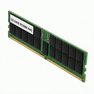Memoria de Servidor DDR5 RDIMM HMCG94AHBRA Nueva al por Mayor, 64GB 6400MT/s PC5-51200 2Rx4 ECC Registrada, 288 Pines, 1.1V para Servidor - Product Image 1
