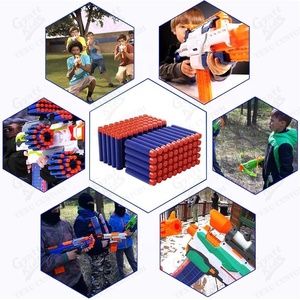 Ggntkids Medio estándar Longitud estándar 200 Paquete de recarga de dardos Blasters compatibles Juguetes al aire libre Dardos de espuma de bala - Product Image 2