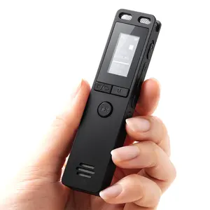 Newly Design 8GB 16GB 32GB Black Digital Voice Recorder MP3 Player Pen Mini Audio Recorder