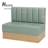 Ensembles de banquettes de restaurant modernes en cuir PU, sièges personnalisés pour salon, supermarché, usage commercial, chaise