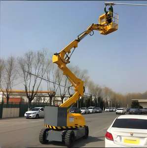 Hoogwerker Gieklift Getrokken Hydraulisch Hefplatform Aanhangwagen Gemonteerde Arm Gelede Wielaandrijving Explosiebestendig 20M - Product Image 6