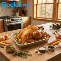 Plaque de cuisson extra large en aluminium de 18x13 pouces, 233 oz, robuste, pour diners de Thanksgiving et de Noël