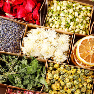 Mix fiori secchi naturali 100% sapone alla vaniglia Kit lavanda gelsomino rosa blu loto per bagno resina sapone candela - Product Image 4