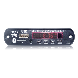 Para el kit de altavoces <span class=keywords><strong>Bluetooth</strong></span> Módulo de placas de decodificación MP3 DIY con 5V o 12V Admite formato de audio WAV - Product Image 2