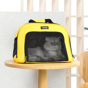 Portable Handbag for <b>Cats</b> and Dogs Breathable Large Mesh Pet Carrier Outdoor Travel <b>Cat</b> <b>Backpack</b> - Product Image 2
