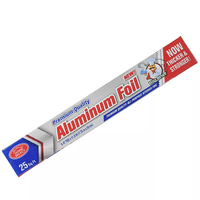 Papier d'aluminium alimentaire en rouleau de 7,5 m, couleur personnalisée, qualité alimentaire 8011, pour cuisson et cuisine