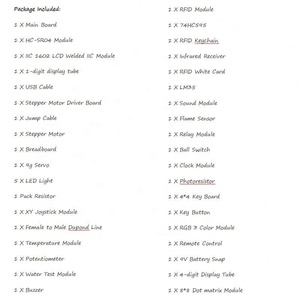 Kit de Iniciación Completo para Proyectos de Programación Arduino, Kit de Electrónica DIY para Laboratorio, Kit Inteligente para Principiantes para Arduino IDE - Product Image 2
