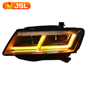 Pour Audi Q5 phare 2008-2018 Q5 LED phare projecteur lentille <span class=keywords><strong>signal</strong></span> DRL phare Auto pièces YLC voiture style - Product Image 5
