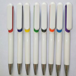 Stylo à bille personnalisé avec logo d'hôtel, en plastique, produit publicitaire promotionnel - Product Image 1