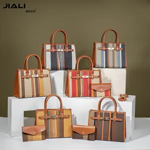 QAZA design good quality handbags for women luxury lady handbag leather Best selling ladies handbags