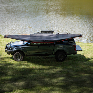 Auvent autoportant SNDN Wildlands Camping 180 en <span class=keywords><strong>toile</strong></span> imperméable <span class=keywords><strong>pour</strong></span> 4x4 tout-terrain, auvent latéral <span class=keywords><strong>de</strong></span> toit <span class=keywords><strong>de</strong></span> <span class=keywords><strong>voiture</strong></span> à 180 degrés avec éclairage LED - Product Image 6
