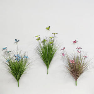 <span class=keywords><strong>Bouquet</strong></span> d'herbe <span class=keywords><strong>de</strong></span> roseau artificielle pour le glamping, les fêtes en plein air et la décoration bohème <span class=keywords><strong>de</strong></span> la maison, plantes artificielles légères et portables - Product Image 3