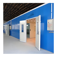 Cabine de peinture et de séchage à rideau d'eau pour meubles avec système de contrôle PLC