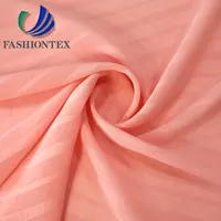 Fashiontex 75D saten şerit şifon düz dokuma % 100% polyester şerit jakarlı kumaş