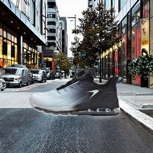 Chaussures d'été grande taille pour hommes, rehaussantes, respirantes, en maille, à lacets, avec amorti sur toute la semelle - Product Image 3