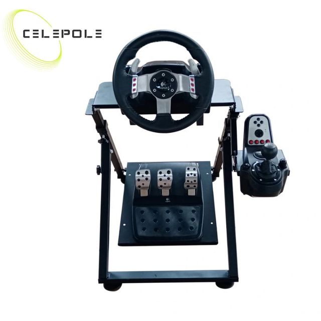 Racing Steering Wheel Stand for PC USB Handbrake Logitech G25/G27/G29/G920 AG903