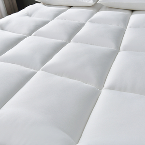 Surmatelas en microfibre blanc 1500 g/m², 14 <span class=keywords><strong>cm</strong></span>, surmatelas extra épais, surmatelas et protège-<span class=keywords><strong>matelas</strong></span> - Product Image 6