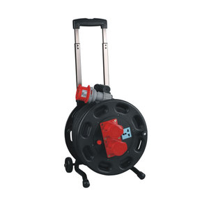 Enrouleur de câble industriel en plastique CEE 380V - Product Image 4