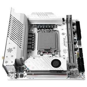 JGINYUE B760i scheda madre LGA 1700 supporto Intel Core 12 ° 13 ° <span class=keywords><strong>DDR4</strong></span> 3200mhz RAM ultimo mini <span class=keywords><strong>itx</strong></span> B760i-Snow sogno - Product Image 6