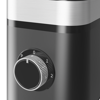 Licuadora Eléctrica Multifuncional RANBEM de 500W, 2 Velocidades, 6 Cuchillas, 1800ml, Carcasa de Acero Inoxidable, Motor de Cobre Puro, Plástico