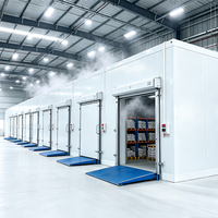Contenedor Refrigerado Tipo Congelador con Unidad de Condensación de Corriente Continua para Almacenamiento en Cámaras Frigoríficas y Transporte de Alimentos Congelados