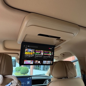 Écran TV Android 14.0 pour voiture, moniteur de voiture, système de divertissement pour sièges arrière, tablette tactile, moniteur de toit portable pour voiture, moniteur pour camion - Product Image 1
