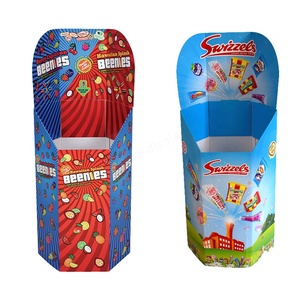 Lục giác hiển thị các tông đứng xách tay Dump bin cho cửa hàng phần cứng Showcase sàn siêu thị Rack hiển thị - Product Image 2