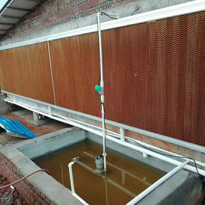 แผ่นทำความเย็นแบบระเหยสำหรับโรงเรือนสัตว์ปีก อุปกรณ์ปศุสัตว์พร้อมโครงเหล็ก ผู้จำหน่ายอุปกรณ์เพาะปลูกในโรงเรือน - Product Image 4