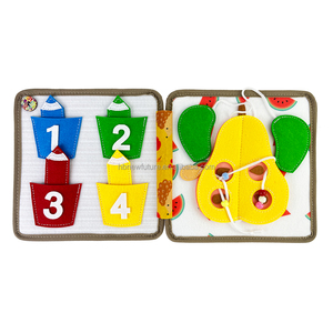Libro Sensorial <span class=keywords><strong>para</strong></span> Bebés Estilo Ciervo Sika NF12, Juguetes Educativos Tempranos <span class=keywords><strong>para</strong></span> Niños, Libro de Actividades Tranquilas <span class=keywords><strong>para</strong></span> Niños Pequeños, Precio de Fábrica al por Mayor - Product Image 6